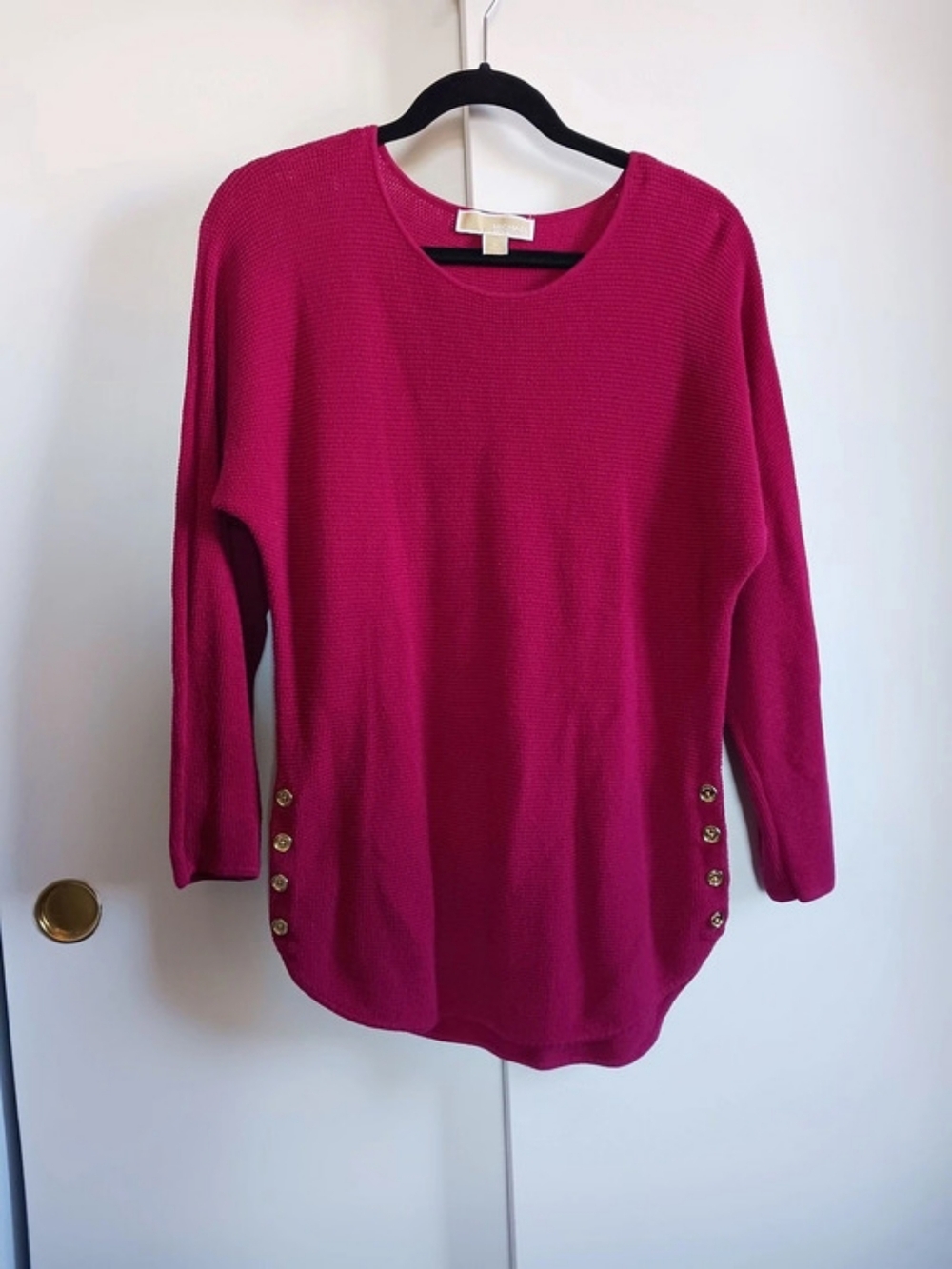 Michael Kors Knit Sweater Pink Size Medium Like New